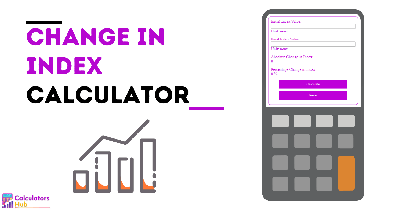 Change In Index Calculator