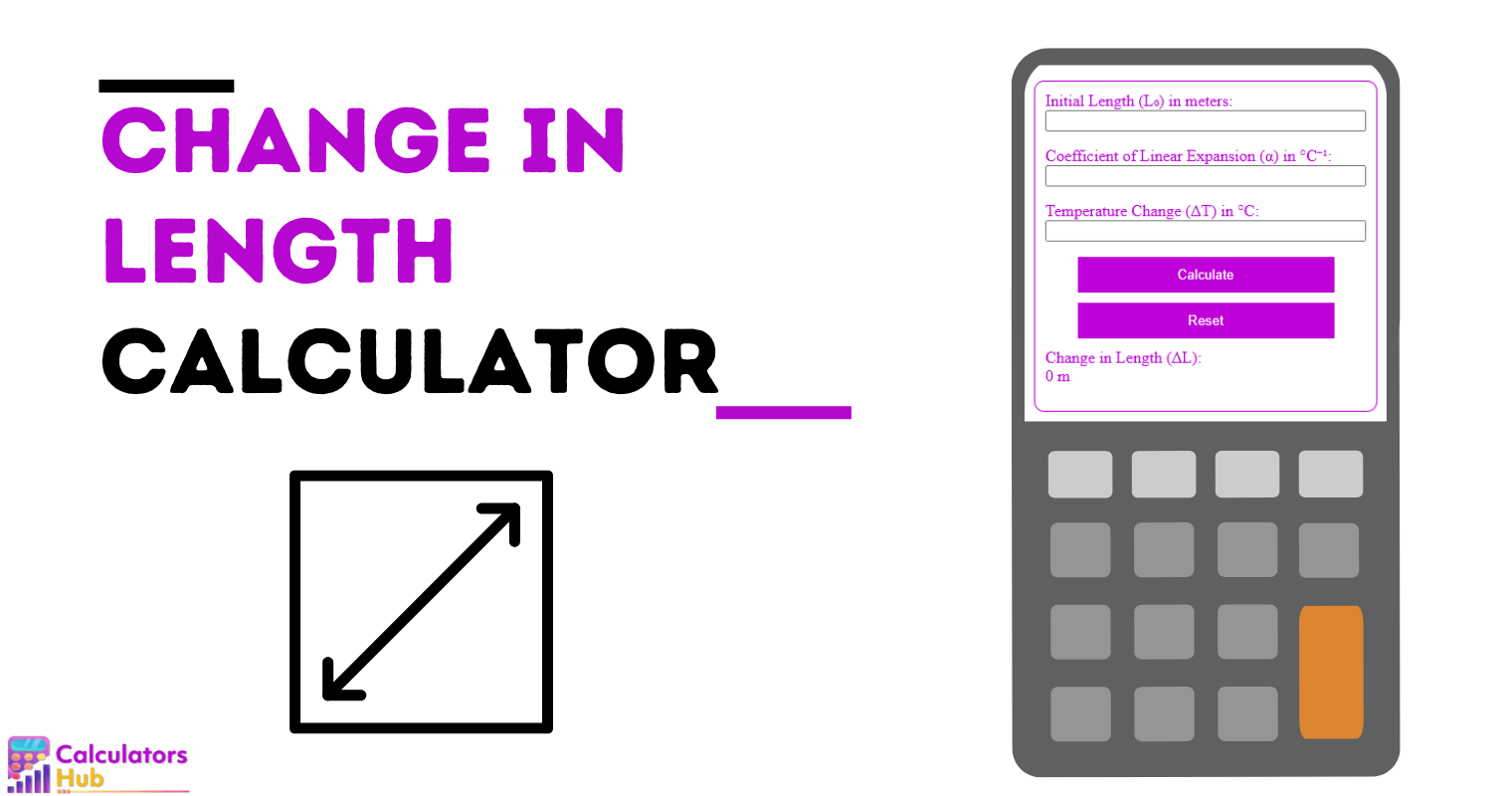 Change In Length Calculator