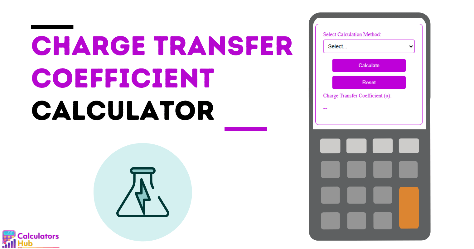 Charge Transfer Coefficient Calculator