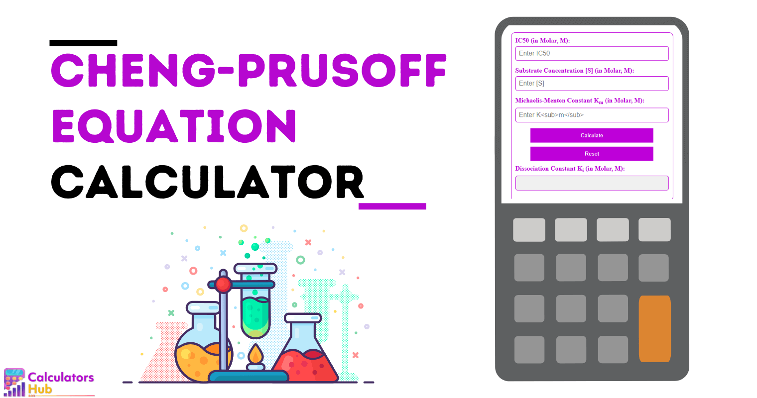 Cheng-Prusoff Equation Calculator