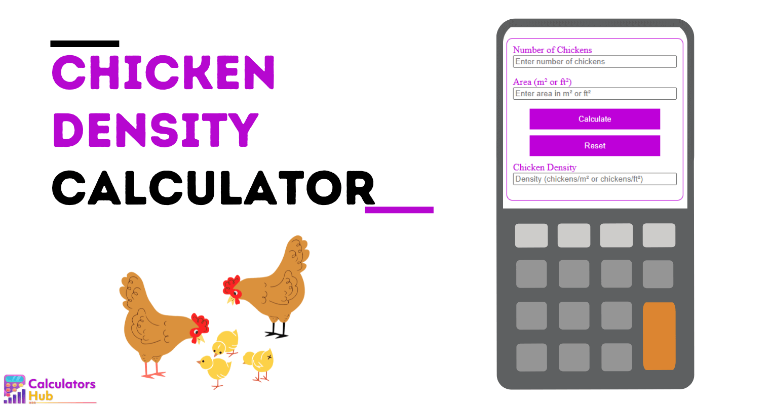 Chicken Density Calculator