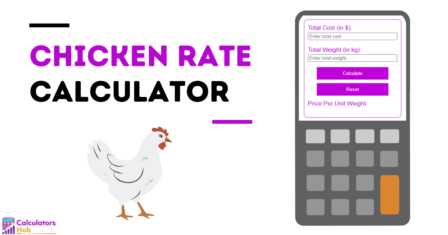 Chicken Rate Calculator