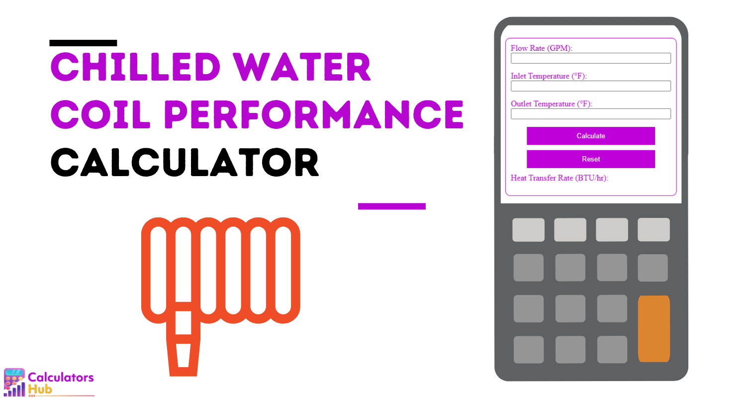 Chilled Water Coil Performance Calculator