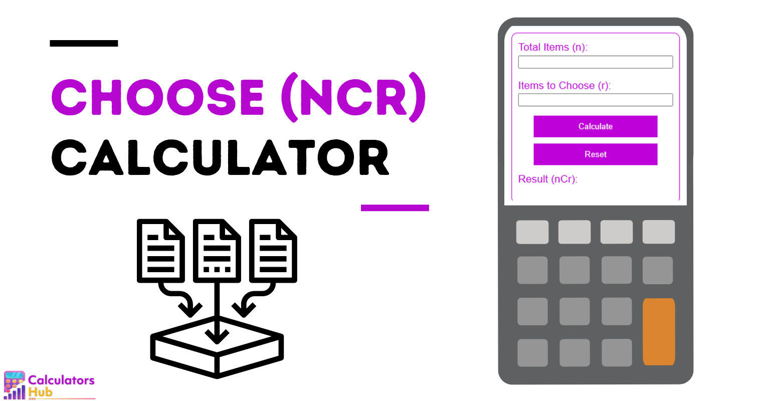 電卓を選択 (nCr)