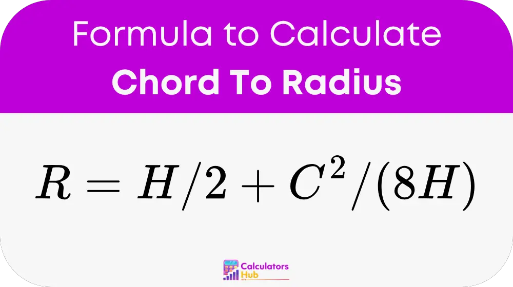 Chord To Radius