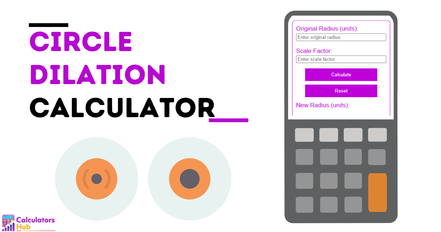 Circle Dilation Calculator