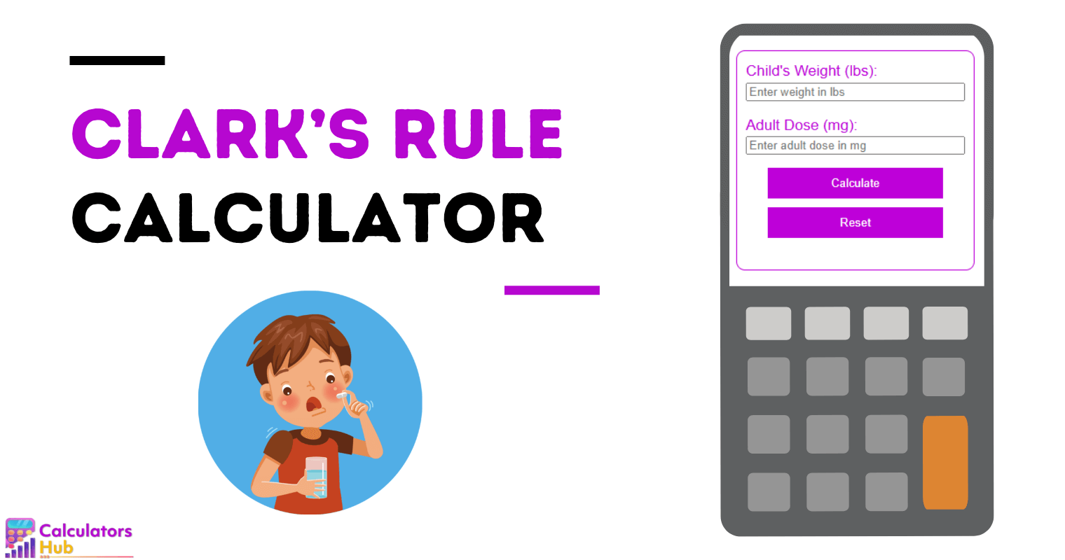 Clark’s Rule Calculator