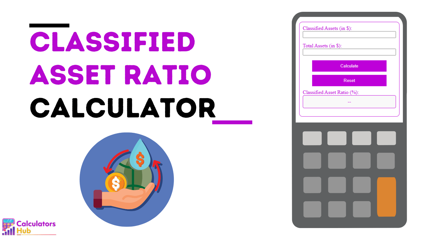 Classified Asset Ratio Calculator