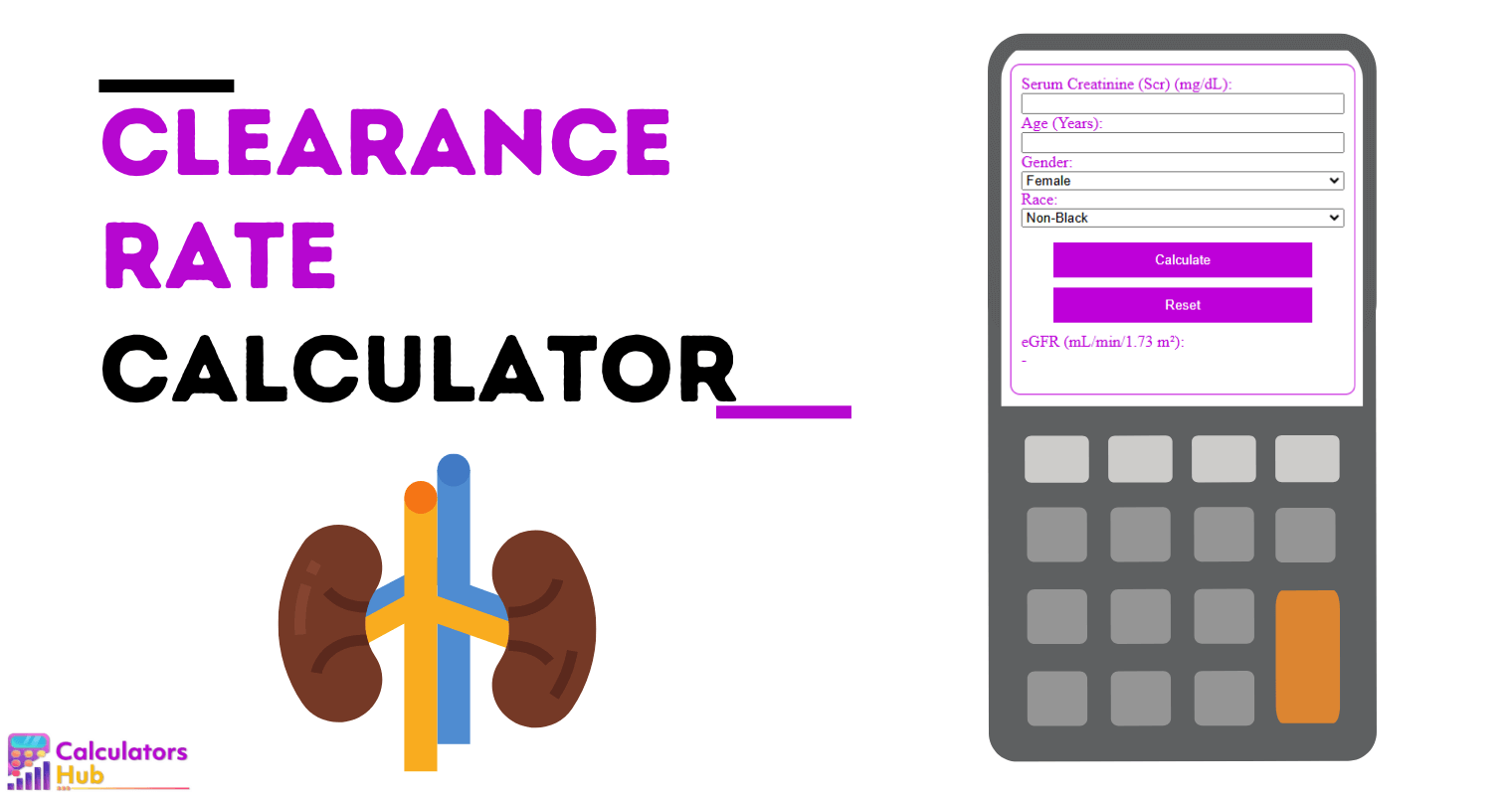 Clearance Rate Calculator