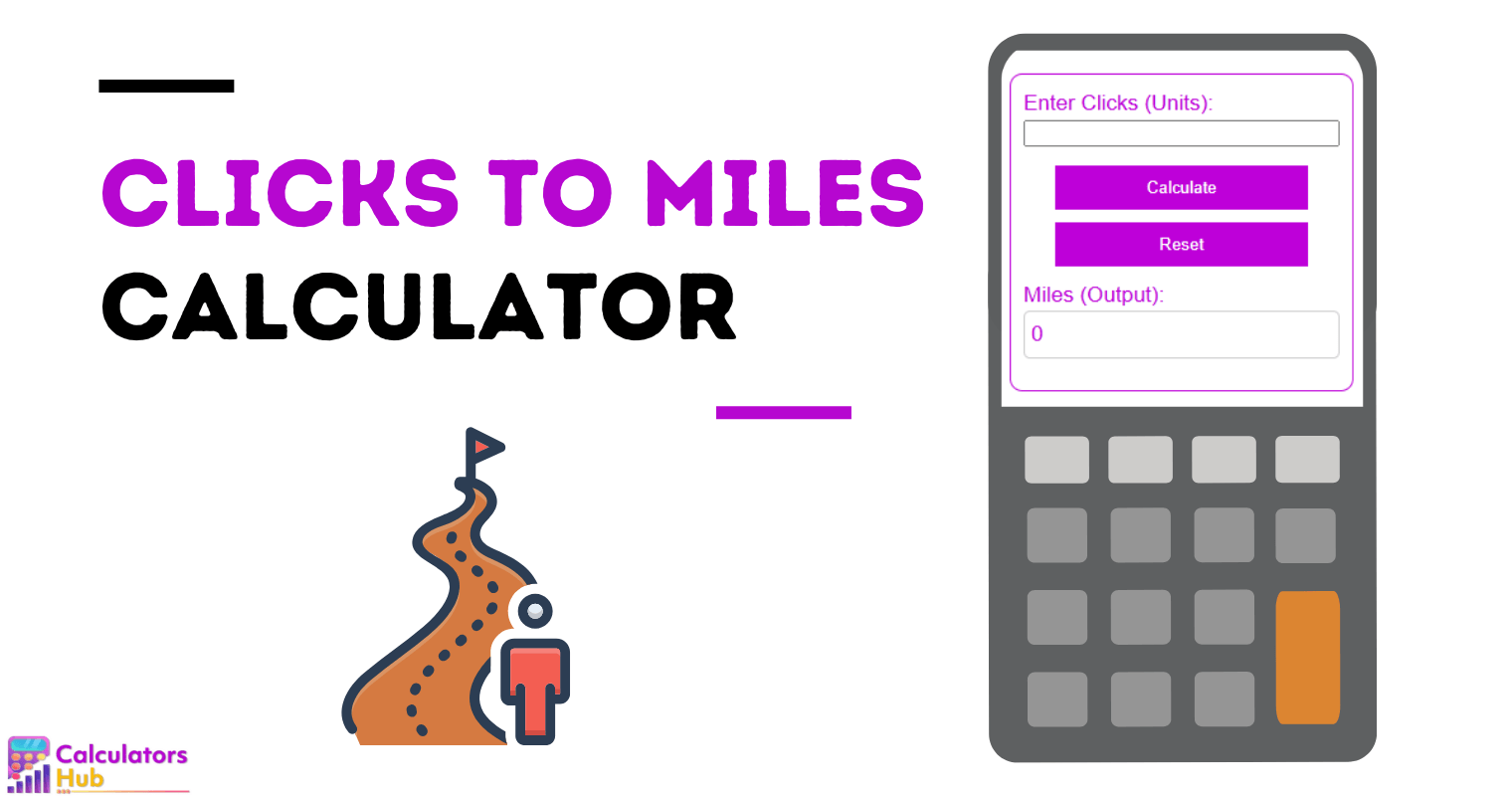 Clicks To Miles Calculator