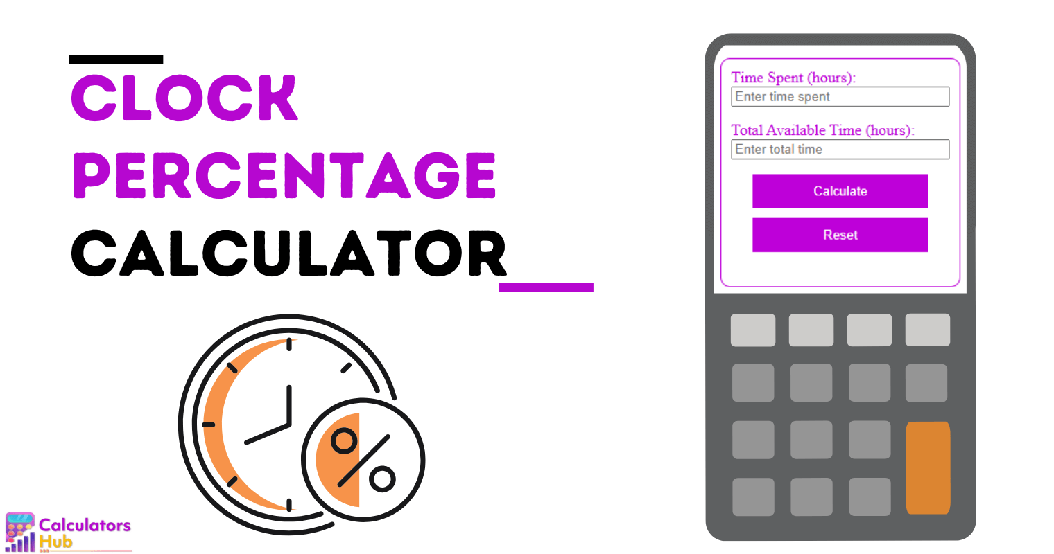 Clock Percentage Calculator