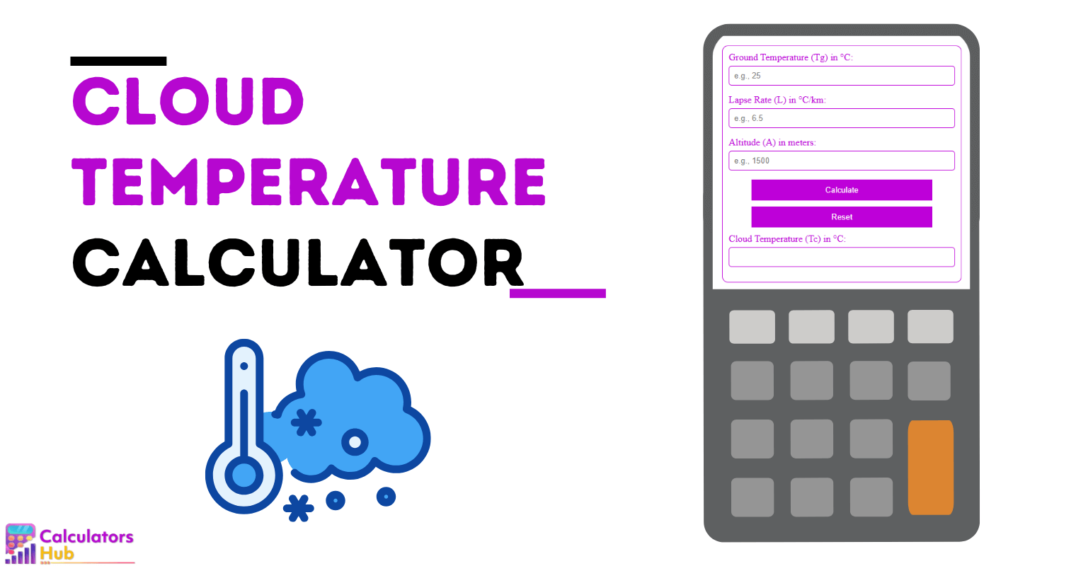 Cloud Temperature Calculator