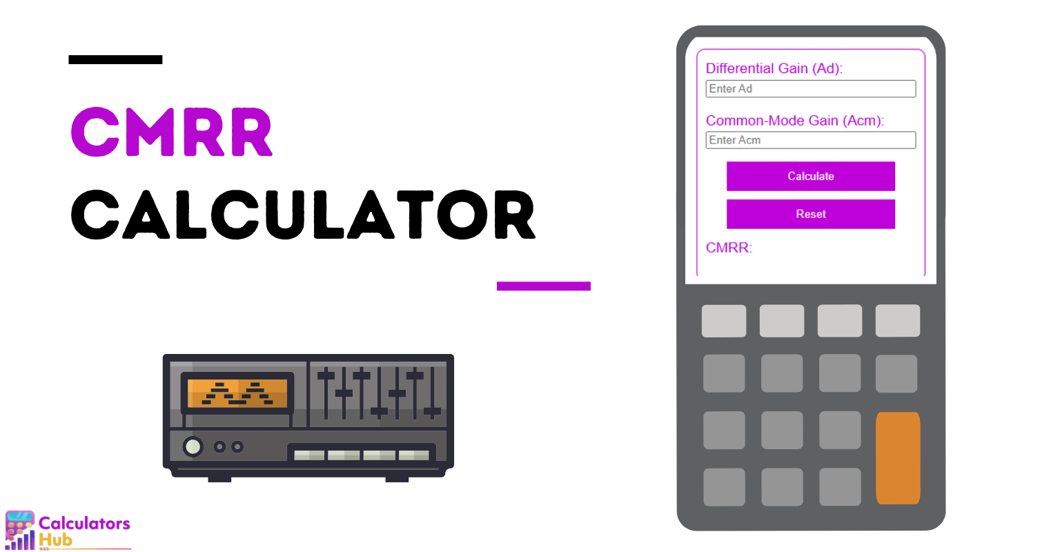 CMRR Calculator