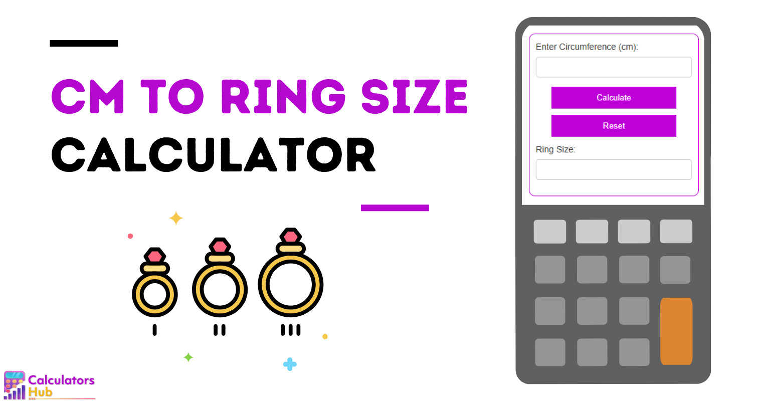 Cm To Ring Size Calculator