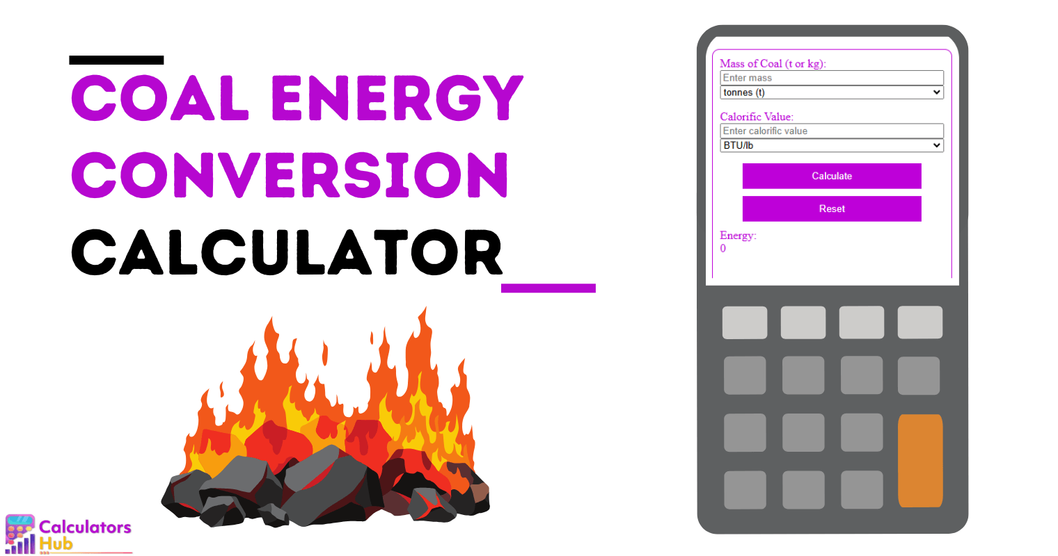 煤炭能源转换计算器