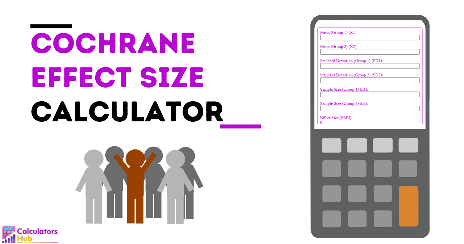 Cochrane 效应量计算器