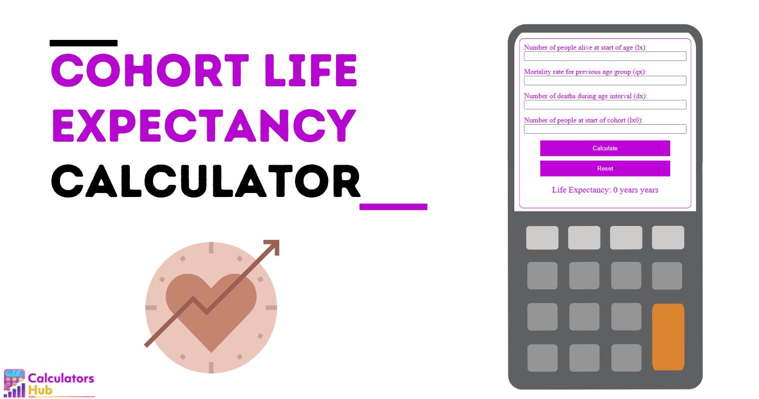 Cohort Life Expectancy Calculator