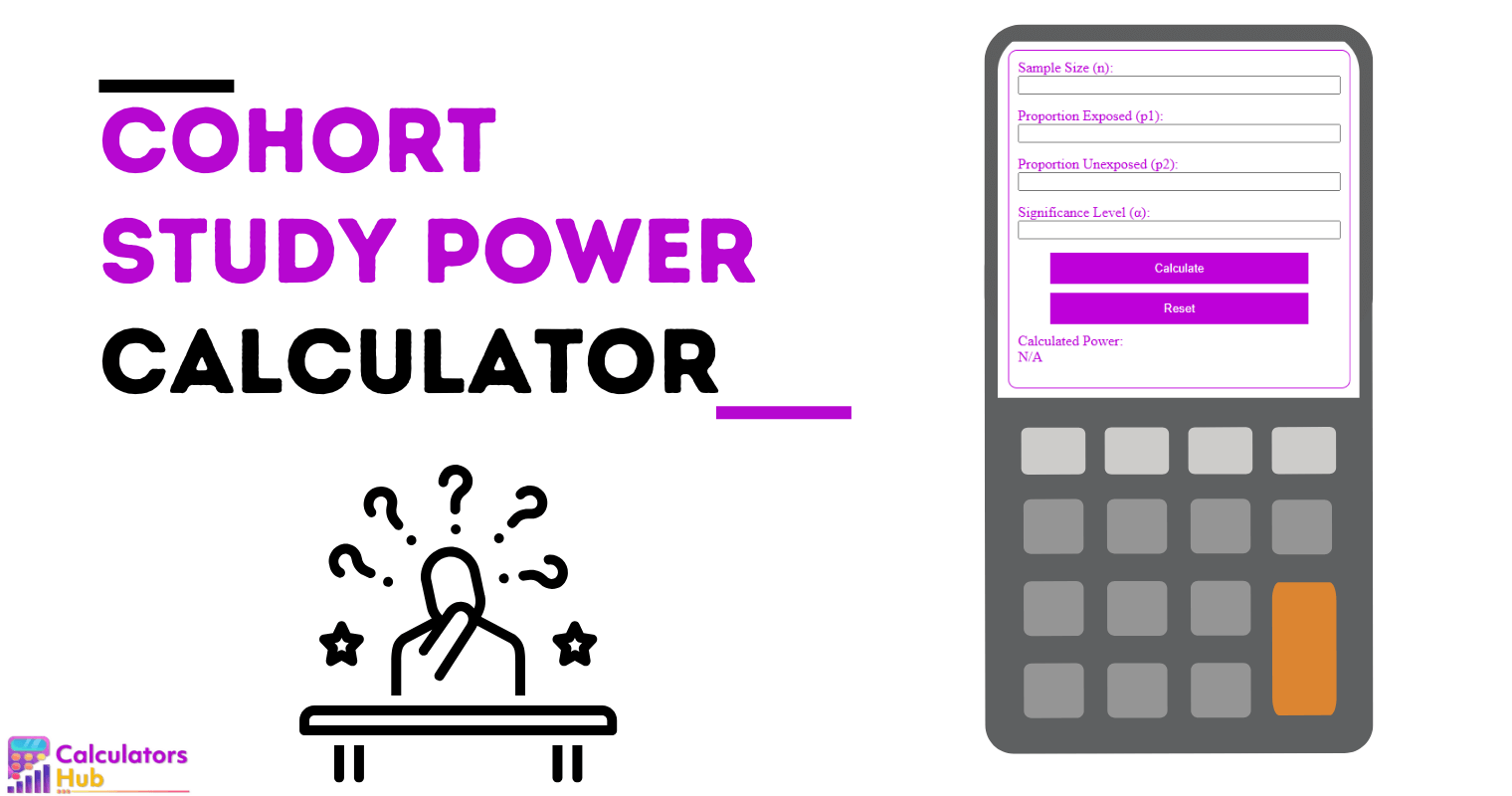 Cohort Study Power Calculator