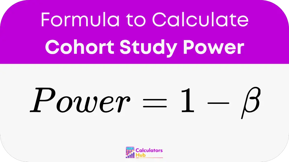 Cohort Study Power 