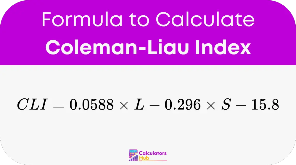 Coleman-Liau Index