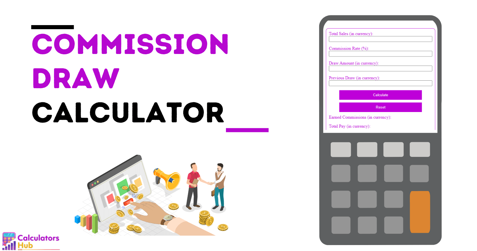 Commission Draw Calculator