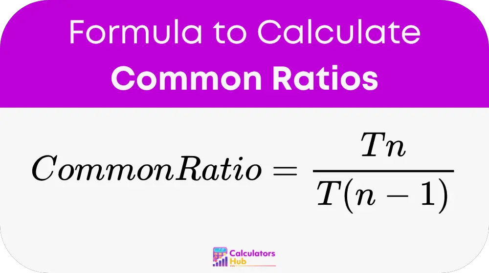 Common Ratios