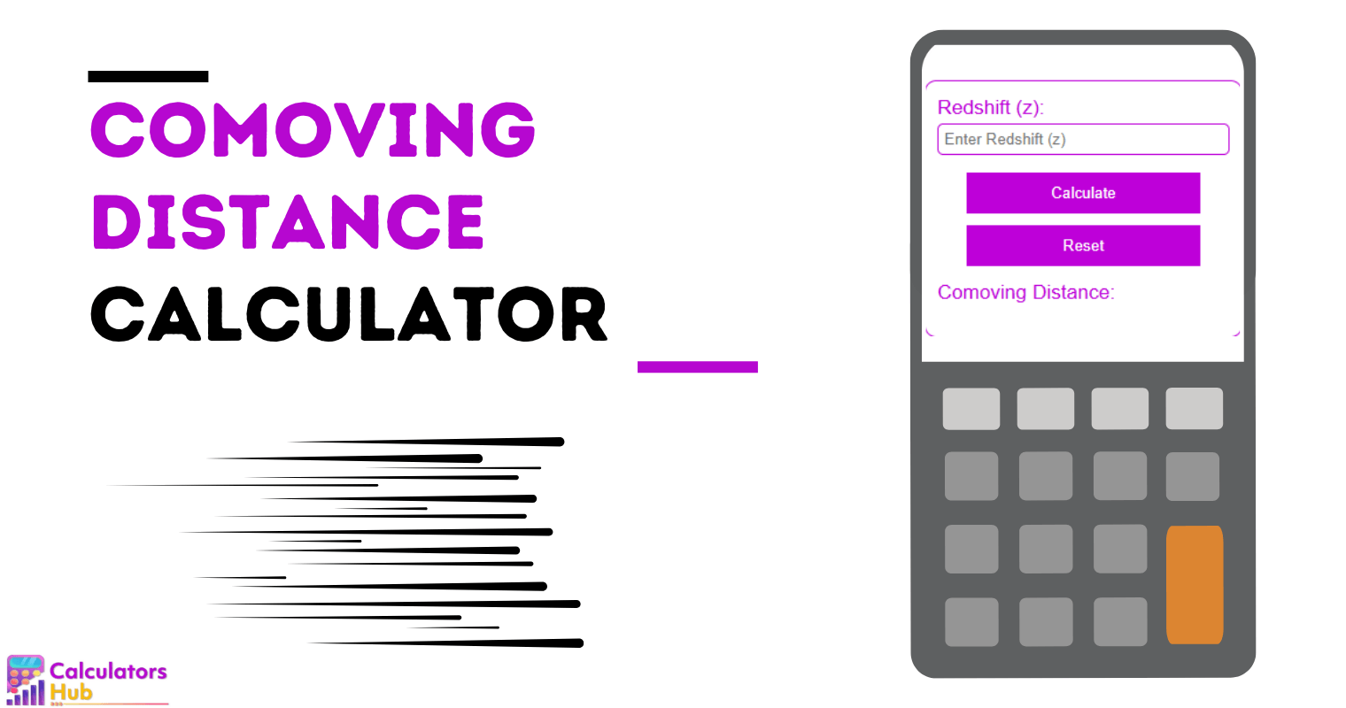 Comoving Distance Calculator