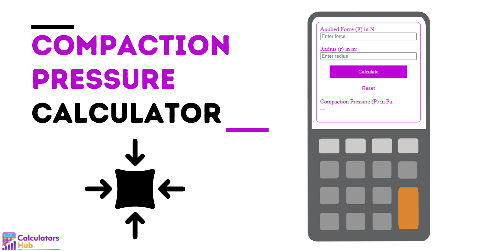 Compaction Pressure Calculator