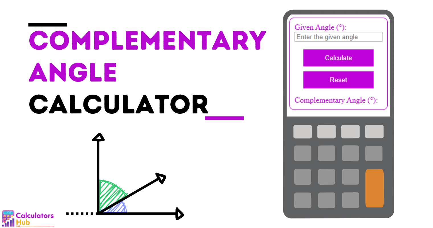 Complementary Angle Calculator