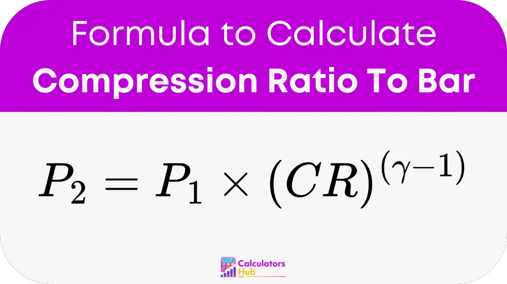 Compression Ratio To Bar