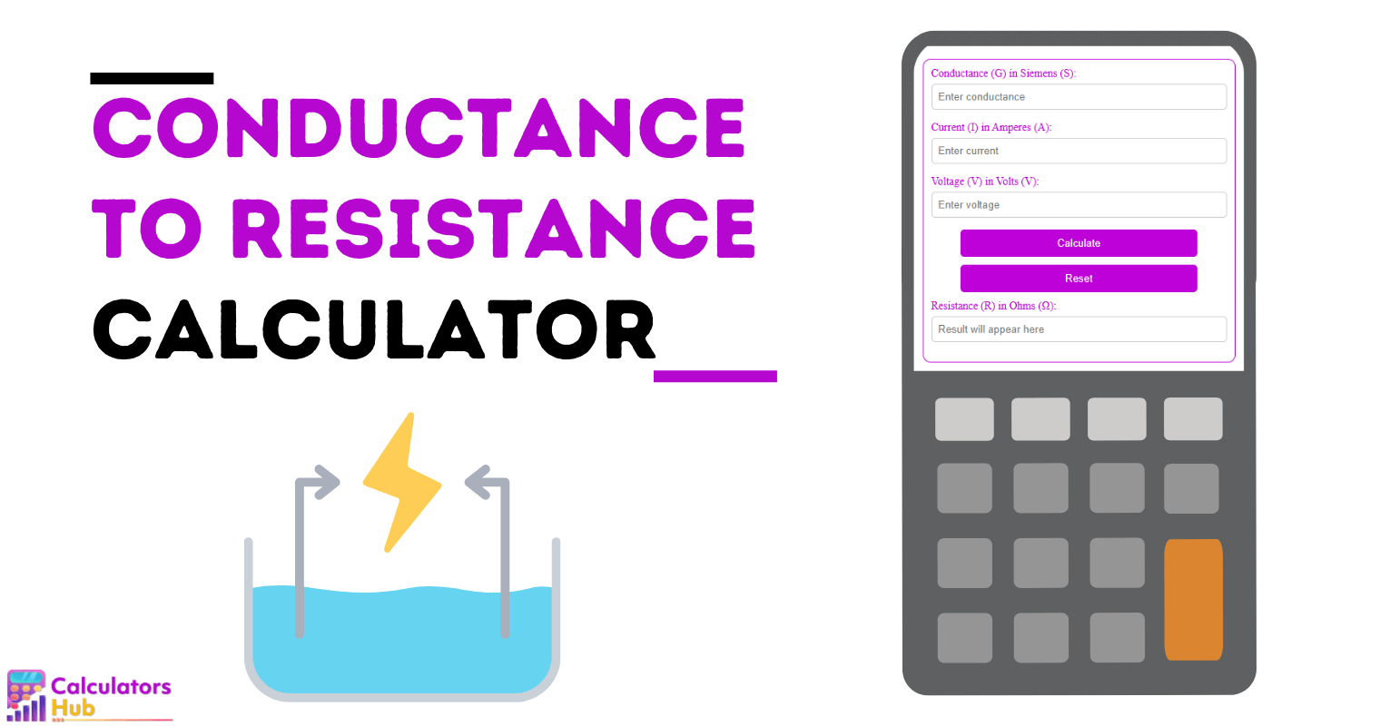 Conductance To Resistance Calculator