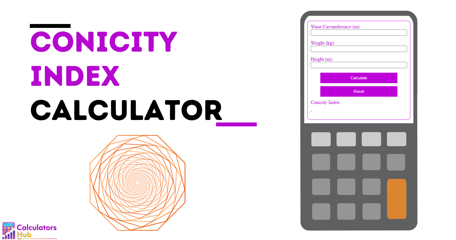 Conicity Index Calculator