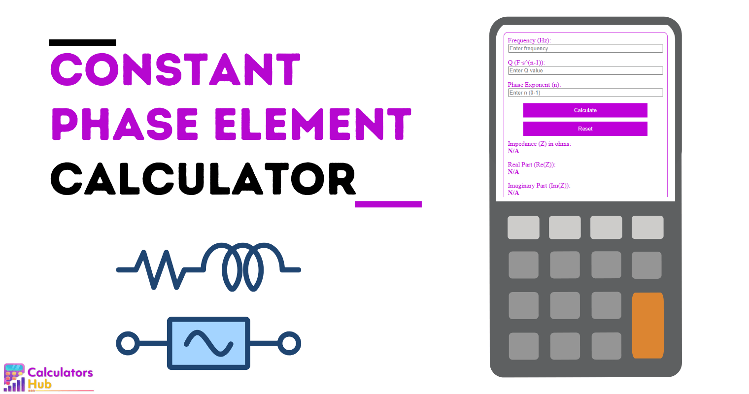 Constant Phase Element Calculator