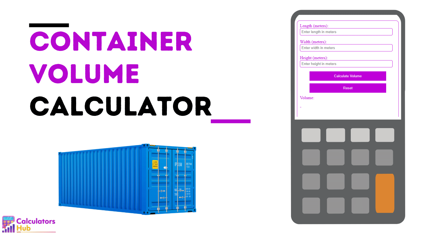 Containervolumecalculator