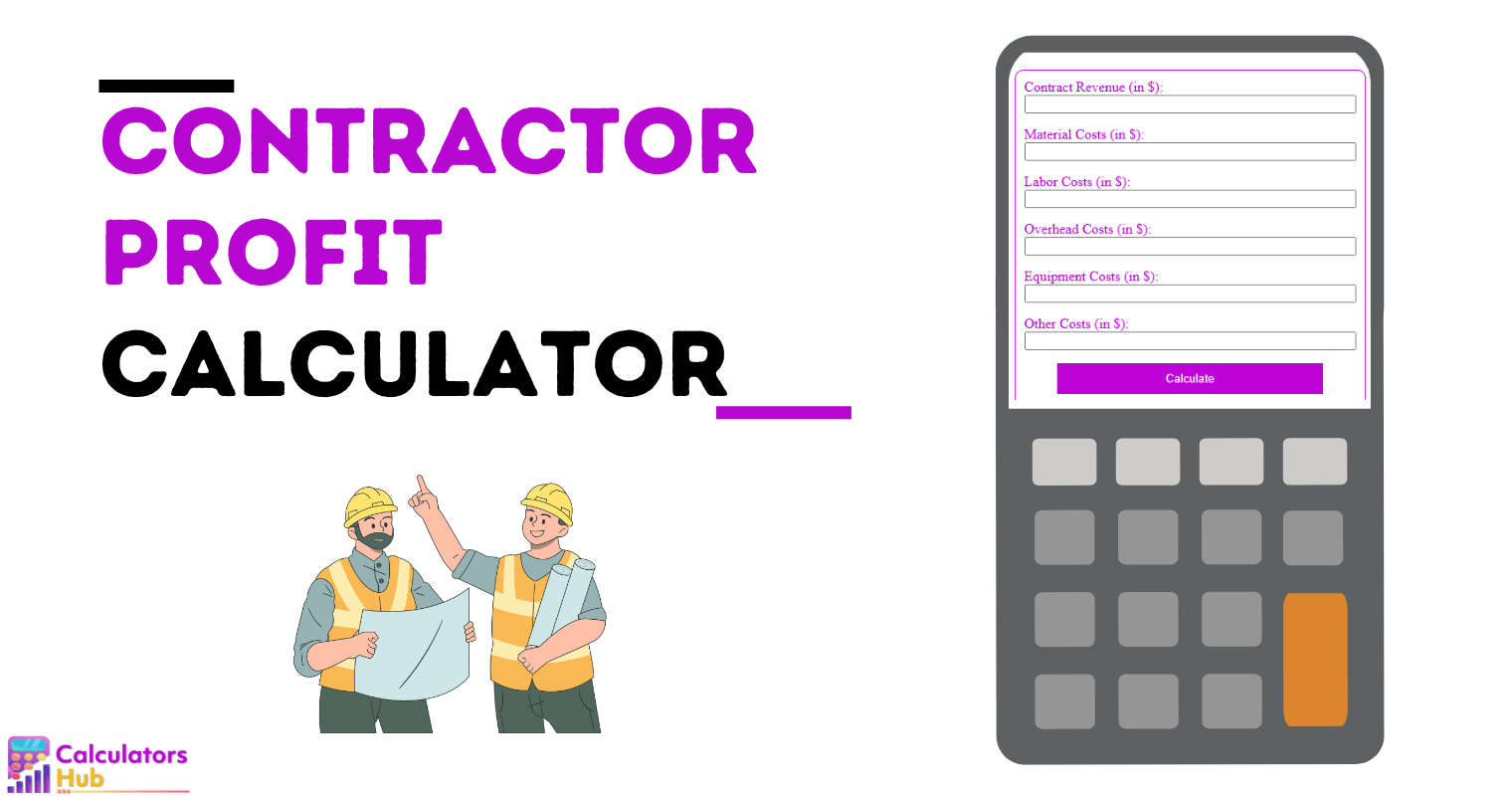 Contractor Profit Calculator