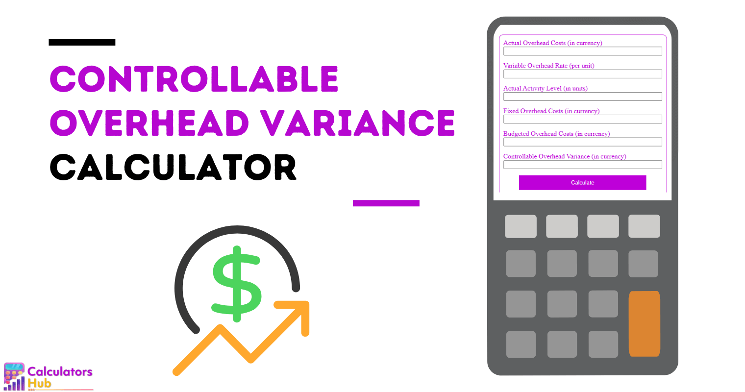 Controllable Overhead Variance Calculator