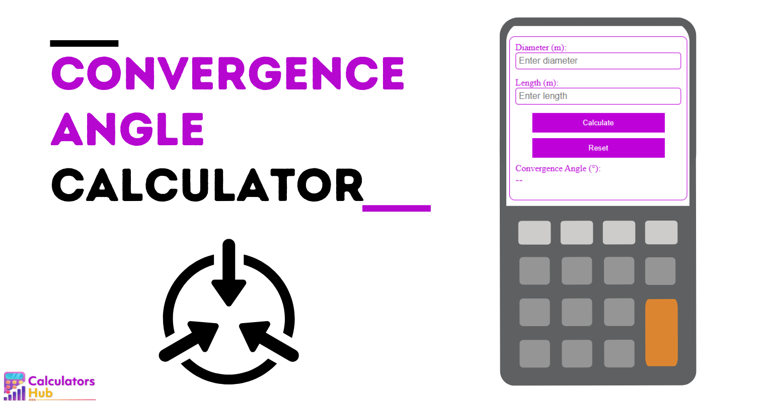 Convergence Angle Calculator