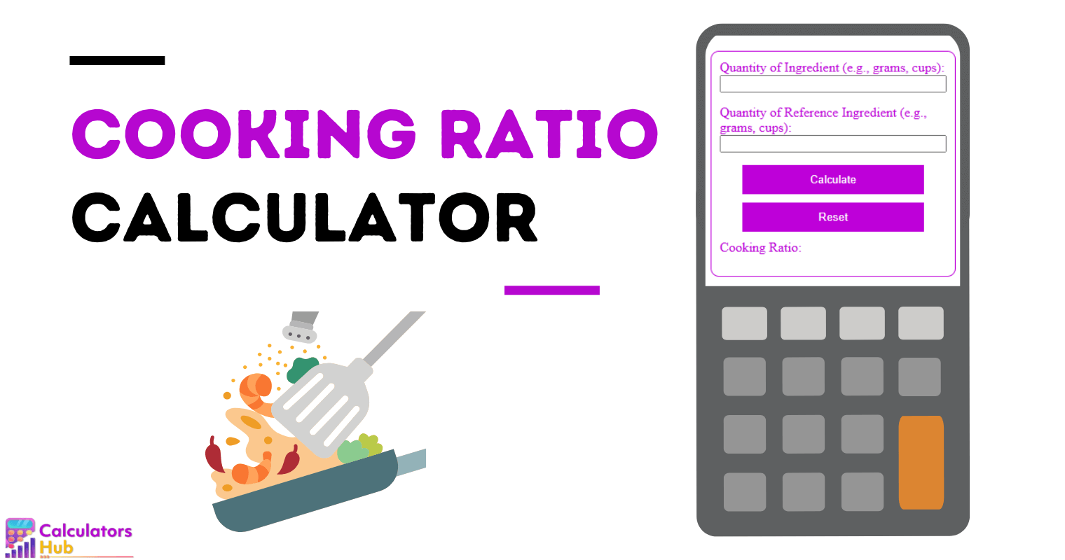 Cooking Ratio Calculator