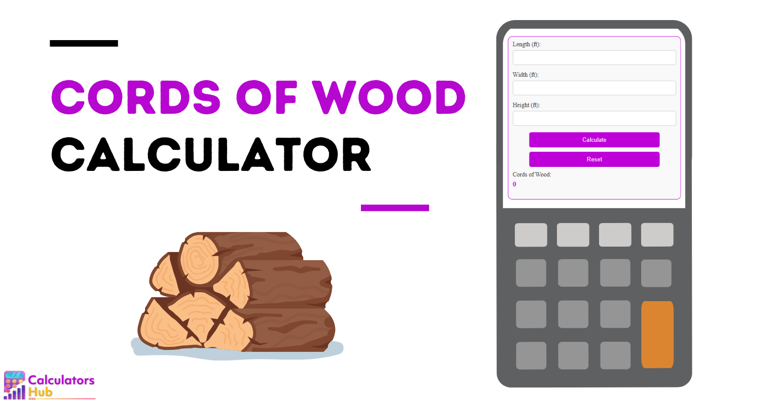 Cords of Wood Calculator