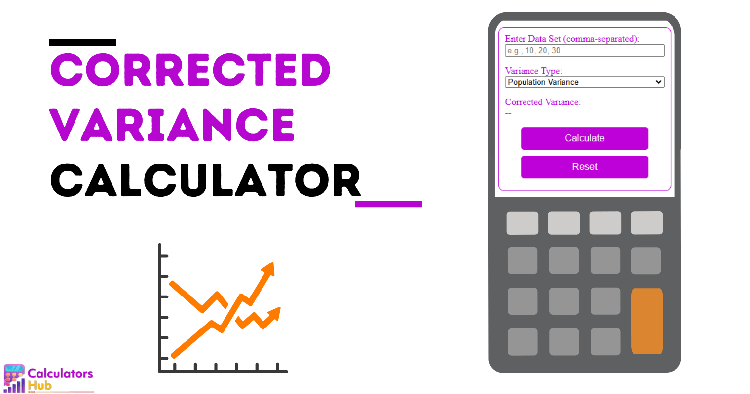 Corrected Variance Calculator