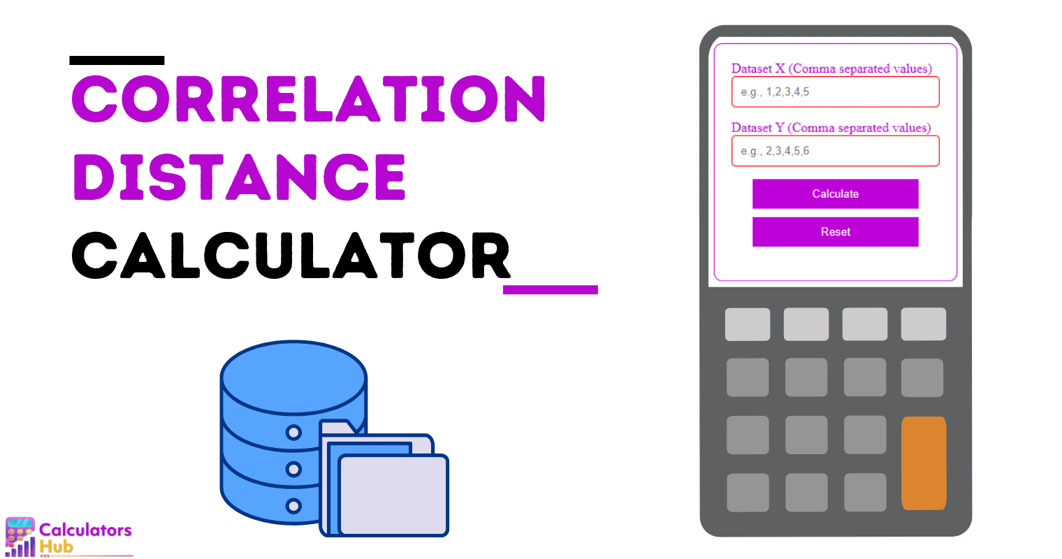 Correlation Distance Calculator