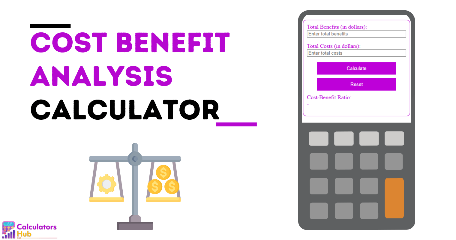 Cost Benefit Analysis Calculator