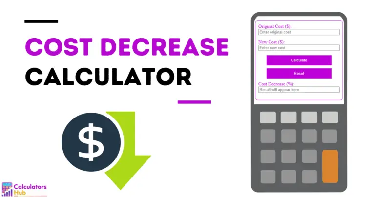 Calculateur de réduction des coûts