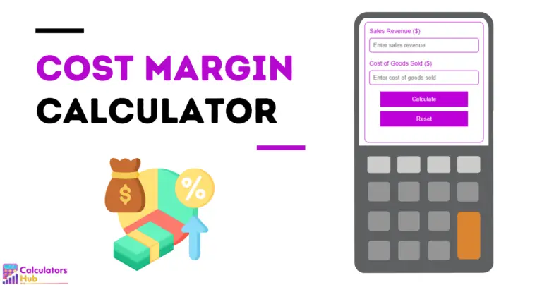 Calculateur de marge de coût