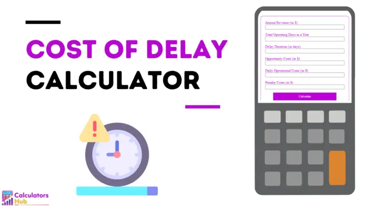 Calculateur du coût du retard