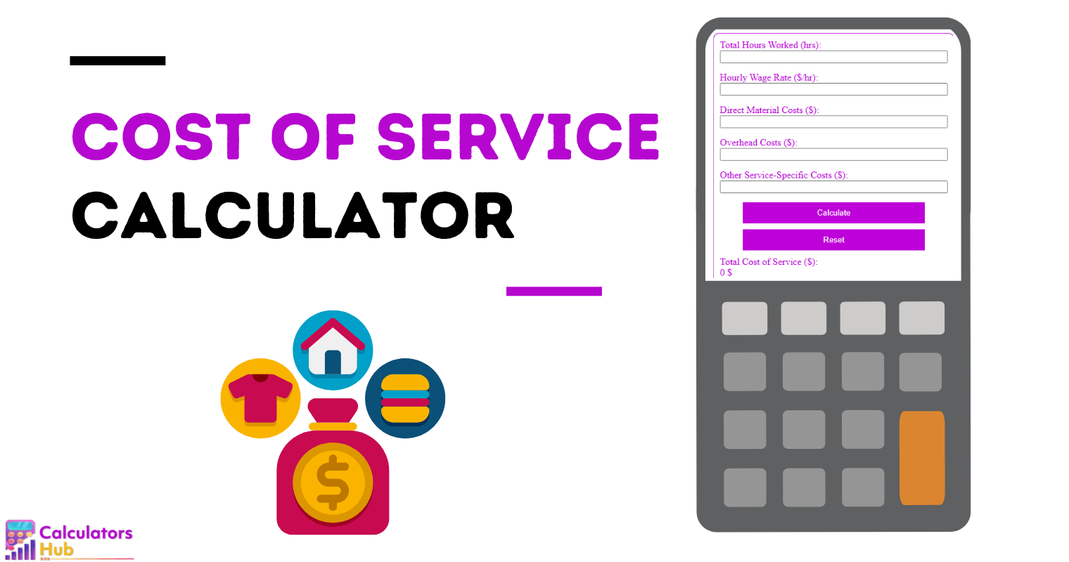 Cost Of Service Calculator