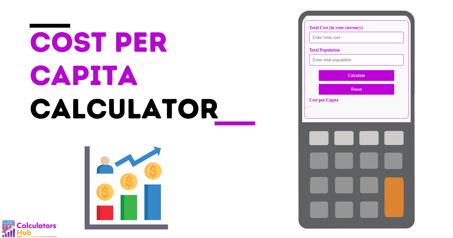 Cost Per Capita Calculator