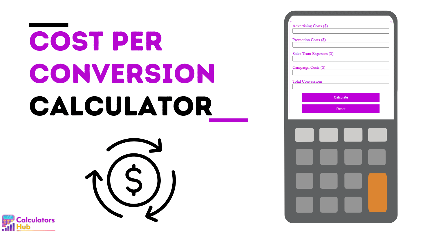 Cost Per Conversion Calculator