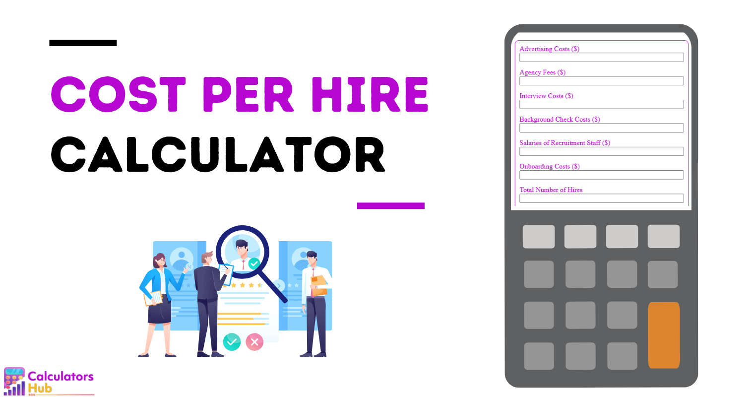 Cost Per Hire Calculator