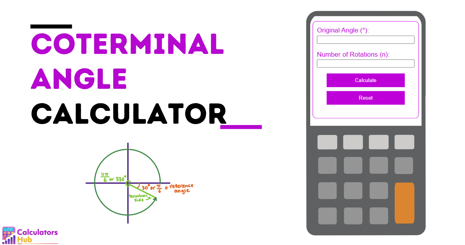 Calculateur d'angle coterminal